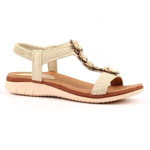Lunar Womens/Ladies Clementine Sandals / Beige